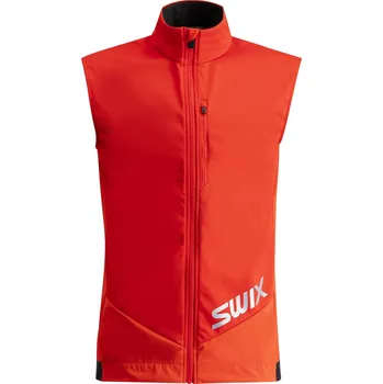 Swix Quantum Windstopper Vest M - Fiery Red L