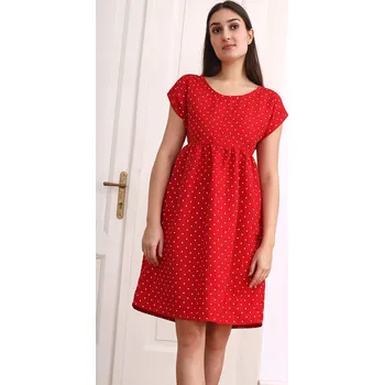 Dámské šaty Lotika Šaty Lotika s puntíky ze 100% lnu 1047422