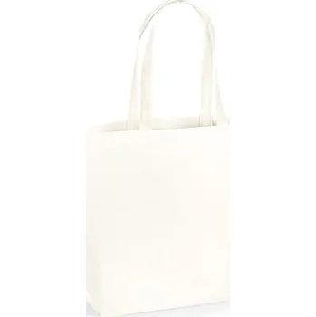 Westford Mill Maxi bio bavlněná taška přírodně barvená - onesize sea salt