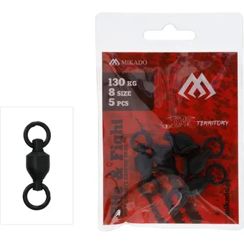 5ks Obratlík Ložiskovaný Mikado Intro Cat Vel. 7 Černý Matný