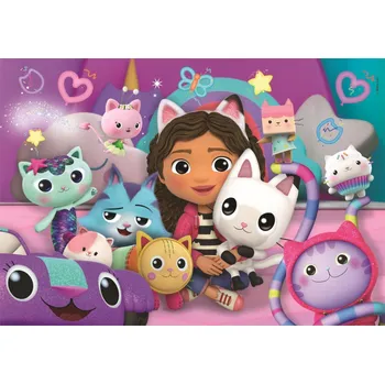 Hračka CLEMENTONI Puzzle Gábinin kouzelný domek 60 dílků