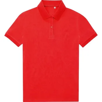 Dámské tričko B&C Collection Dámské piqué polo - XS red (01W46500400)