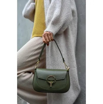 KHAKI MALÁ CROSSBODY KABELKA PECA del SOL