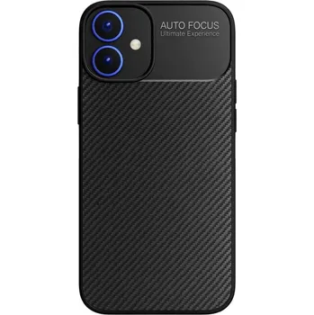 Pouzdro na mobilní telefon Zadní kryt Tel Protect Carbon Elite pro iPhone 17 Black