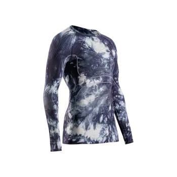X-Bionic U ACCUMULATOR WILD SHIRT LS TIEDYE X BLACK / X WHITE