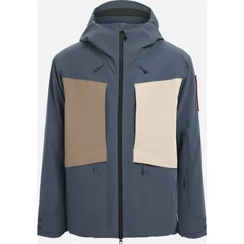 Dámská bunda The Mountain Studio Lyžařská bunda 3L HYBRID SHELL JACKET ZIMA Modrá M Pánské, Unisex