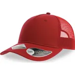 Atlantis 5 panelová Trucker kšiltovka - onesize red/red