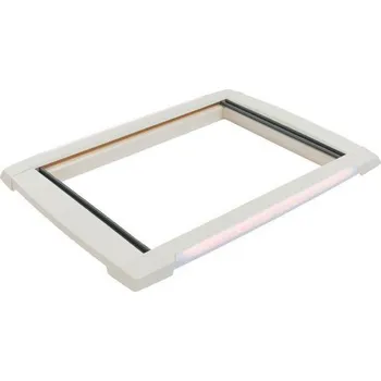 Příslušenství ke karavanu Rám s roletou a LED osvětlením pro okna MPK 70 x 50 cm barva Krémová bílá