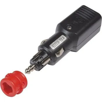 Příslušenství ke karavanu Univerzální zapalovačová zástrčka 12V / 24V s pojistkou varianta Proud 15 A