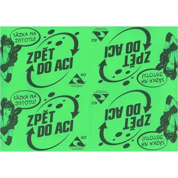 Zelená samolepka pro bezproblémové vrácení zboží do ACI (sada 40 ks)