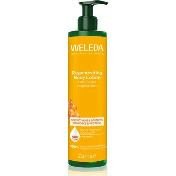 Tělový krém Weleda Regenerating regenerační tělové mléko s rakytníkem 250 ml