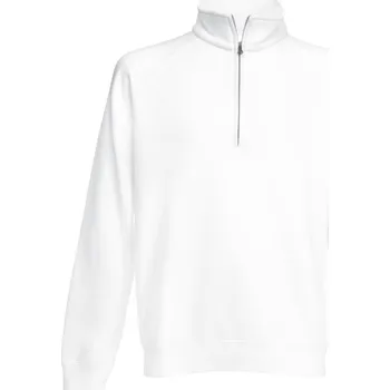 Dámská mikina Fruit of the Loom Mikina s 1/4 zipem - XXL white
