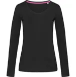 Stedman Dámské tričko s dlouhým rukávem - XL black opal