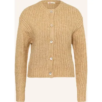 Dámský svetr Levi's® Dámský Pletený Kardigan Luna, béžová, 34