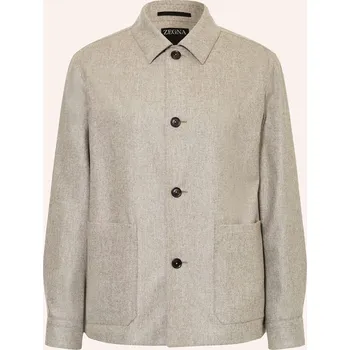 Pánský kabát Zegna Pánská Bunda, černošedá, 50