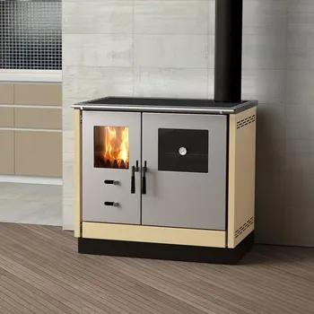 Sporák na tuhá paliva MBS SD THERMO AS sporák na tuhá paliva krémový, levý (DO VYPRODÁNÍ SKLADOVÝCH ZÁSOB )