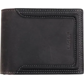 Peněženka Lagen Pánská kožená peněženka BLC-5973-224 černá s RFID