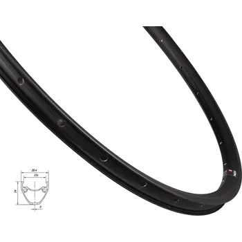 Ráfek na kolo Mach1 Ráfek Mach1 Pulse Gravel Disc 622x23 počet děr 28