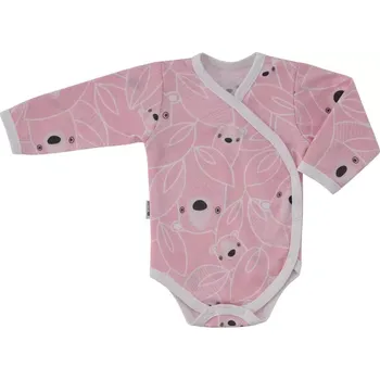 Kojenecký body ESITO | Bodyčko zavinovací Brumla Pink - růžová / 68