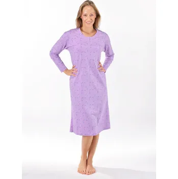 Dámské pyžamo Dámská noční košile Gina fialová (19173-LBFDM) L 19173-LBFDM Možnost vrácení zboží ZDARMA do 120 dnů!