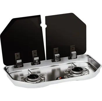 Příslušenství ke karavanu Dvouplotýnkový vařič CAN FC1362 s děleným víkem