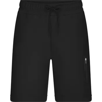 Pánské kraťasy James & Nicholson Šortky interlock - S black