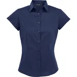 SOL's Collection Elastická halenka s krátkým rukávem - XL dark blue