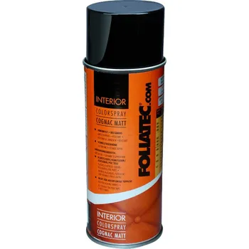Barva ve spreji FOLIATEC barva na interiér - Interior Color Spray 400ml, barva: koňaková matná