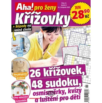 Časopis Aha! pro ženy Křížovky - předplatné časopisu - Roční