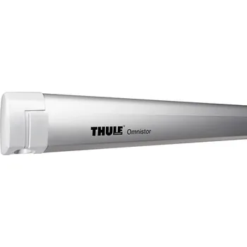 Příslušenství ke karavanu Markýza Thule Omnistor 5200, barva eloxovaný hliník varianta Délka 2,6m, výsuv 2m, světle šedé plátno