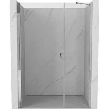 Sprchové dveře Sprchové dveře Mexen Mist-B s otočnými dveřmi 110 cm, průhledné, chrom - 8A2-110-001-01-00