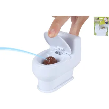 Hračka pro nejmenší POO toaleta stříkající vodu