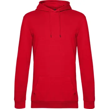 Pánská mikina B&C Collection Pánská mikina s kapucí - M red (01U03W00402)