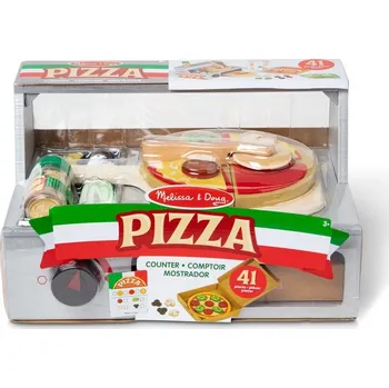 Dřevěná hračka Melissa & Doug výroba pizzy s pecí