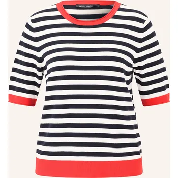 Dámský svetr Betty Barclay Dámské Úpletové Tričko, tmavě modrá / bílá /...