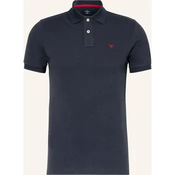 Hackett London Pánská Polokošile Z Piké Slim Fit, tmavě...