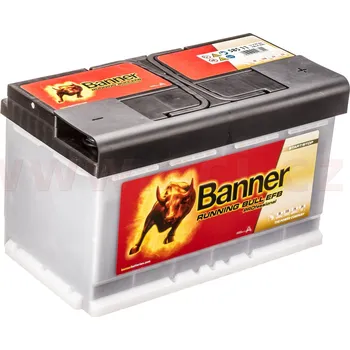 Autobaterie 85Ah baterie, 780A, pravá BANNER Running Bull Professional EFB 315x175x190