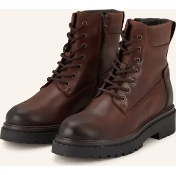 Dámské tenisky Marc O'polo Dámské Šněrovací Boty Philomena, tmavě hnědá, 39