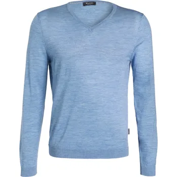 Pánský svetr Maerz Muenchen Pánský Svetr, světle modrá melírovaná, M