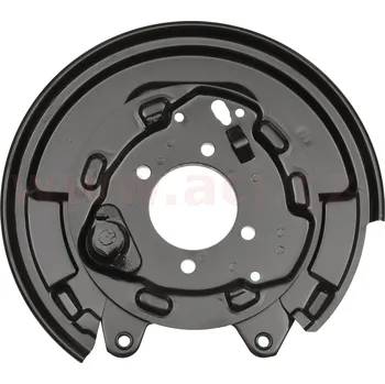 Brzdový kotouč Ochranný plech proti rozstřikování, brzdový kotouč VAN WEZEL 5430374