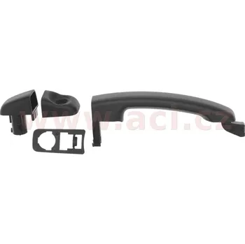 vnější klika (př. + zd. + boční + zd. dveře) černá ORIGINÁL, L=P