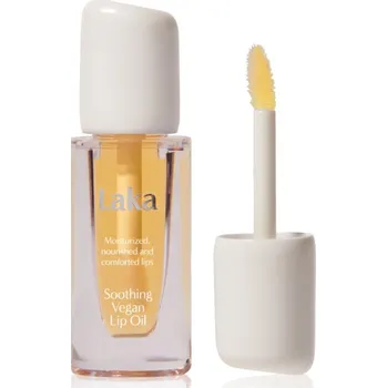 Péče o rty Laka Soothing Vegan Lip Oil olej na rty se zklidňujícím účinkem odstín Nourishing Yellow 4.5 ml