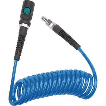 Spirálová PU hadice 3 m, ø 5/8 mm, 10 bar s rychlospojkou 2105870