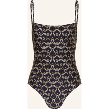 Dámské plavky Vilebrequin Dámské Plavky S Bandeau Facette, tmavě modrá /...