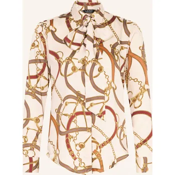 Lauren Ralph Lauren Dámská Saténová Halenka S Mašlí, krémová...