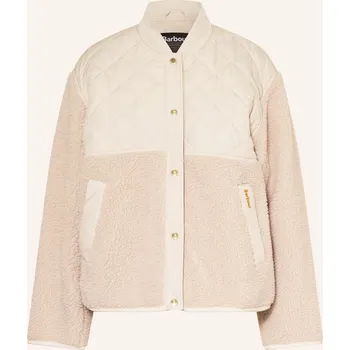 Dámský blejzr Barbour Dámská Plyšová Bunda Wetherby Ze Směsi Materiálů,...