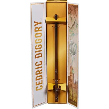 Figurka Harry Potter sběratelská hůlka s podstavcem 2C Cedric Diggory