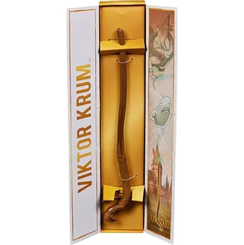 Figurka Harry Potter sběratelská hůlka s podstavcem 2C Viktor Krum