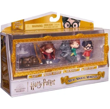 Figurka Harry Potter multibalení mini figurek Harry, Hermiona a Ron s doplňky