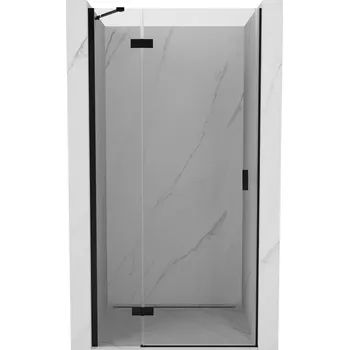 Sprchové dveře Sprchové dveře Mexen Mist-H s levými panty 100 cm, průhledné, černé - 8A5-100-000-70-00-L